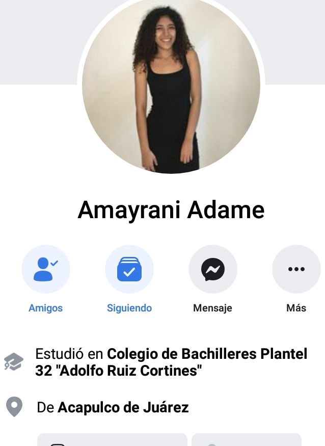 Pack de Amayrani Adame (Facebook) +1 Video